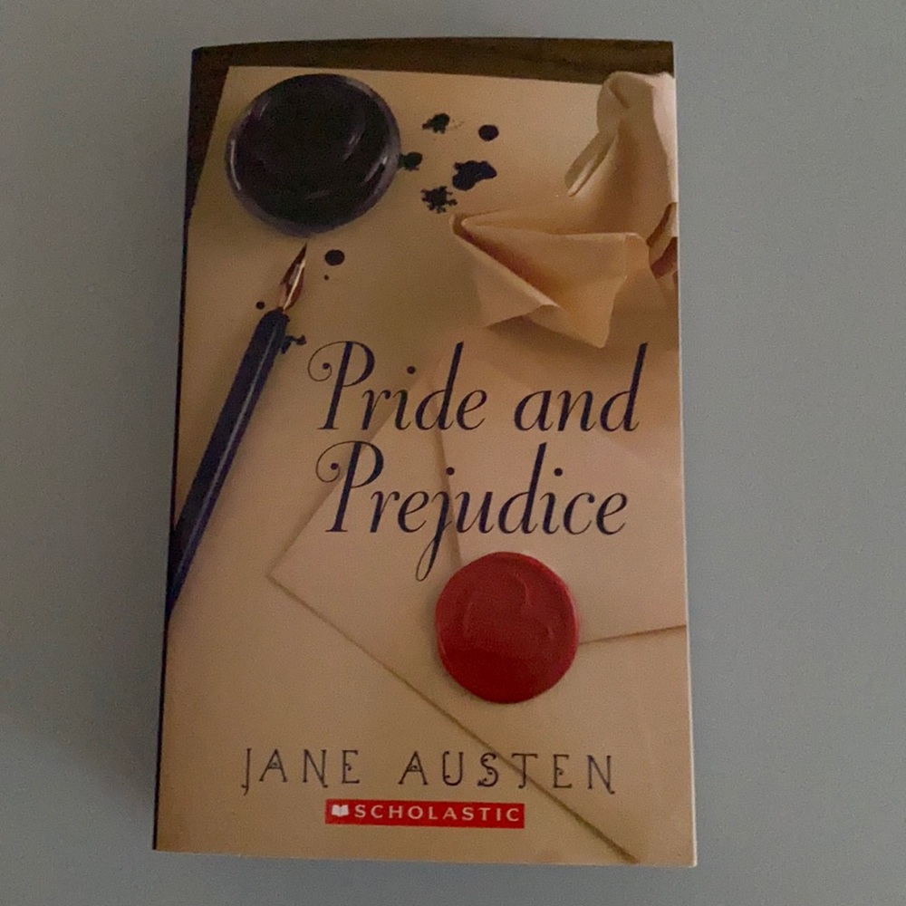 Pride & Prejudice by Jane Austen Paperback Chapter book